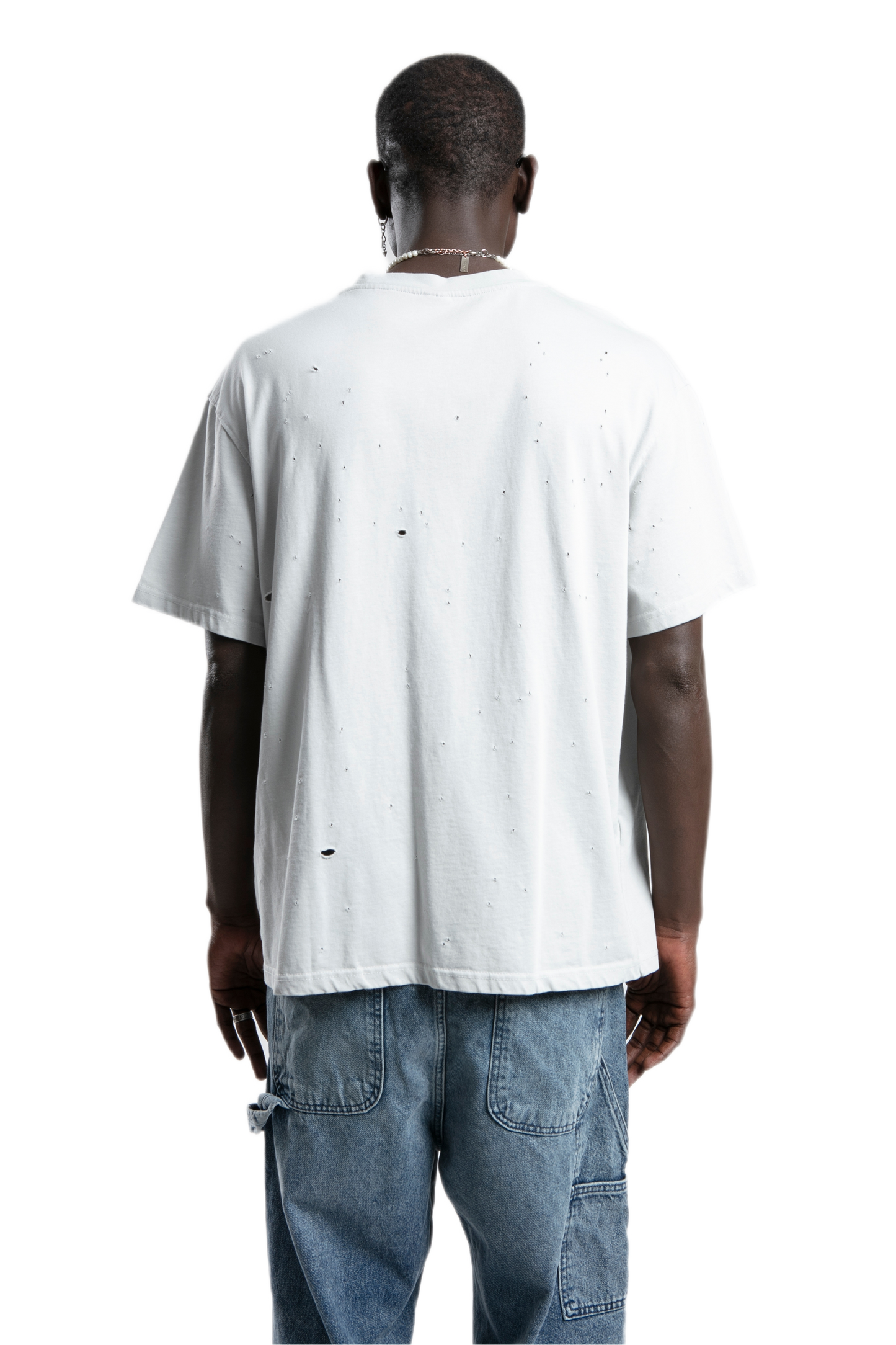 T-shirt - Holey Comfort - Grey