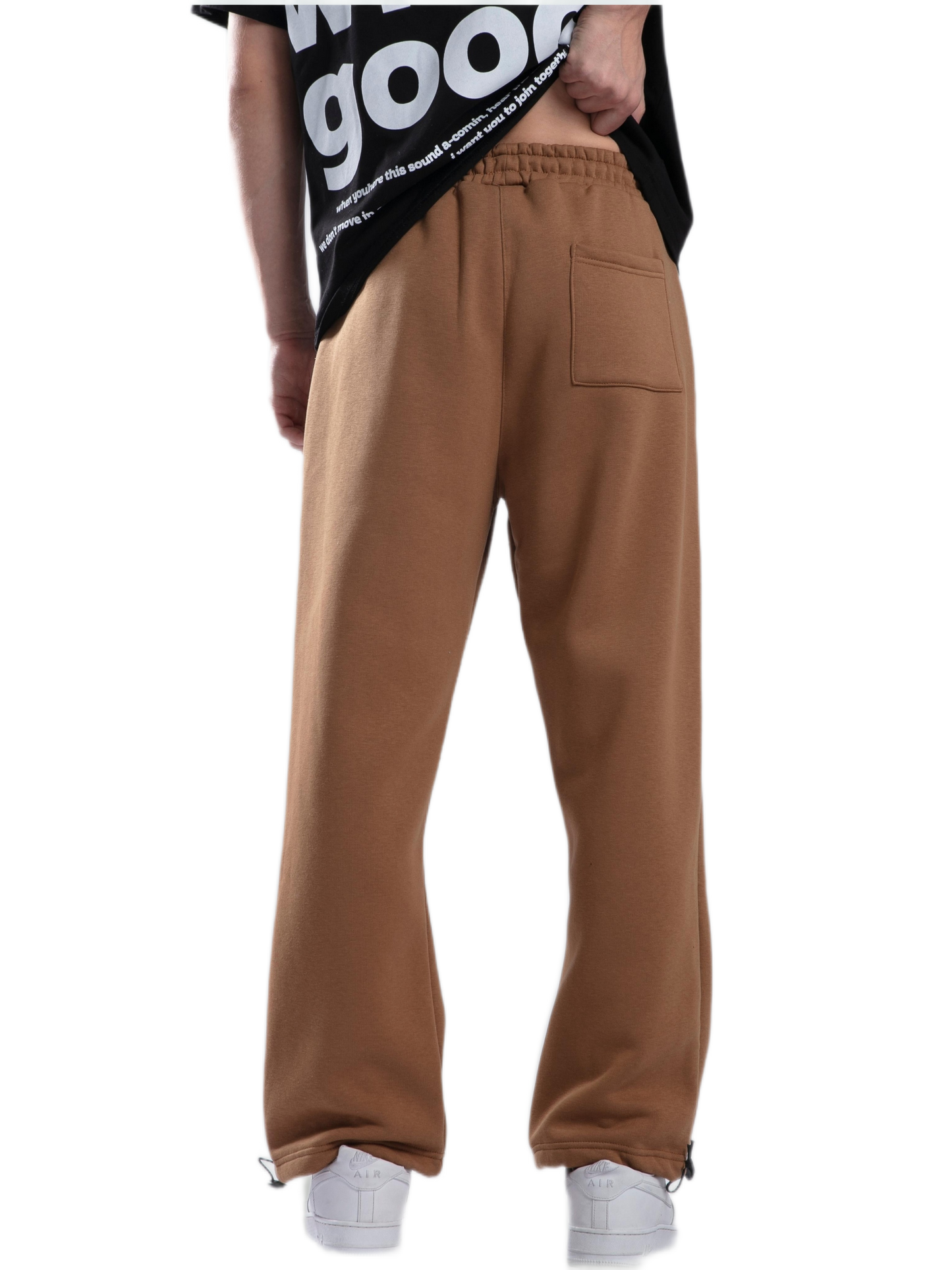 Sweatpants - Basic - Brown