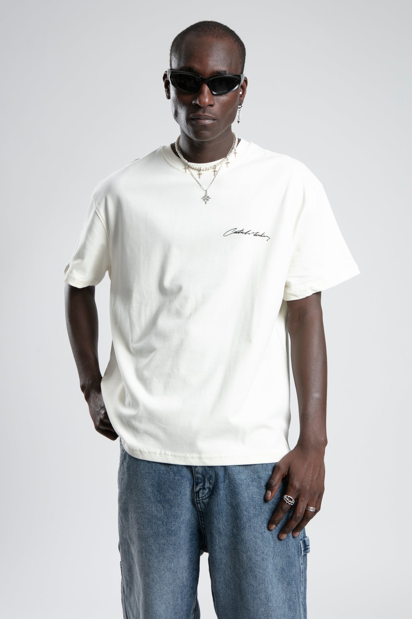 T-shirt - Scorpion - Beige