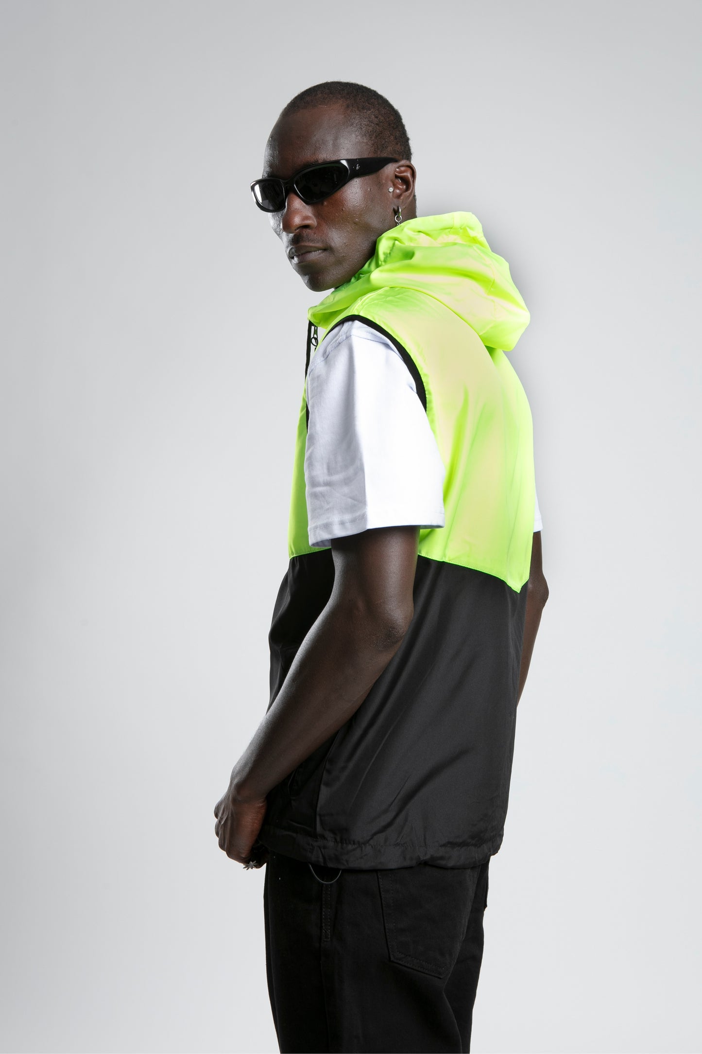 Track Vest - Runner - Neon Green