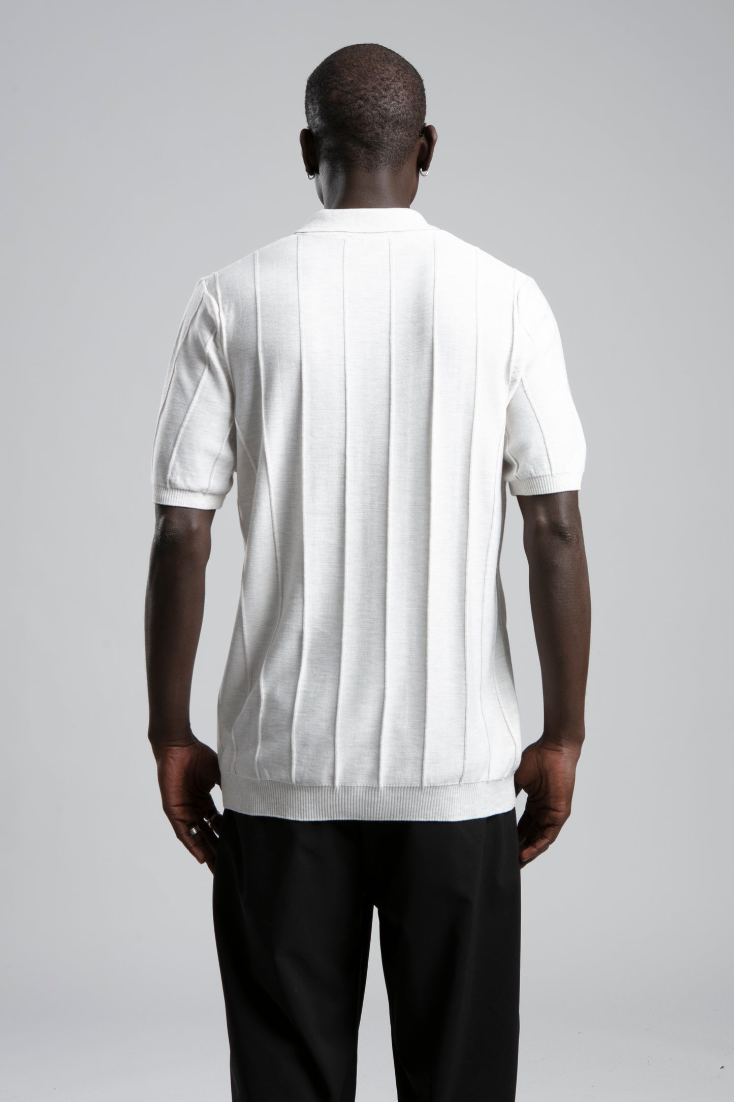 Polo - Vert - Light Grey