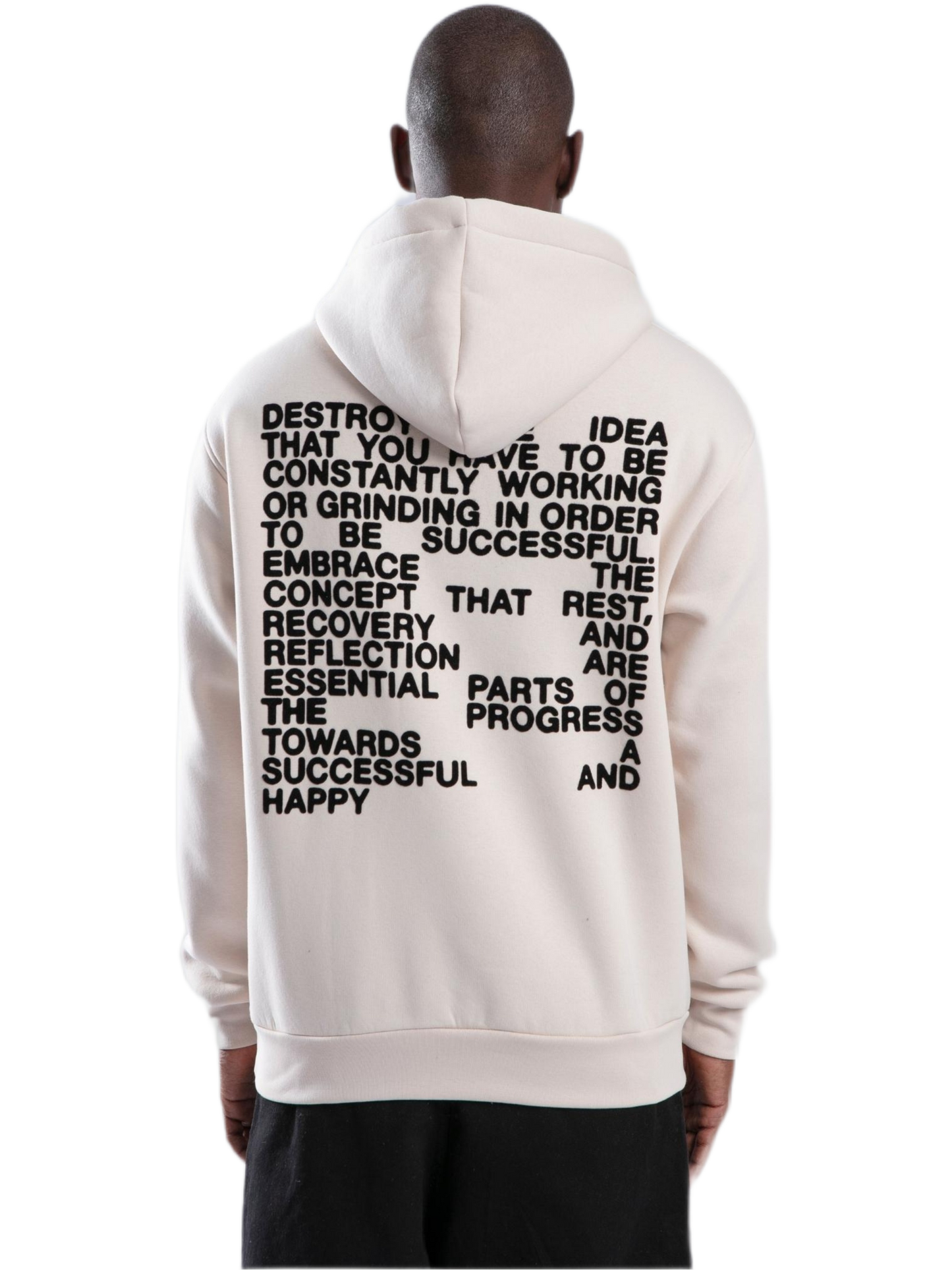 Hoodie - LIFE. - Beige