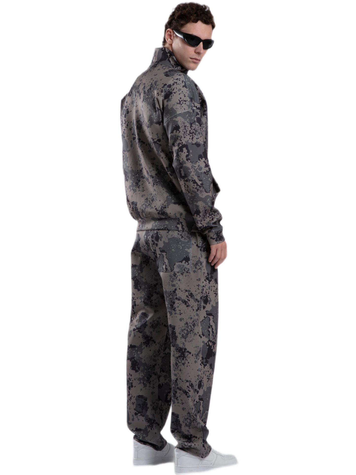 Track Pants - Pixelated - Black