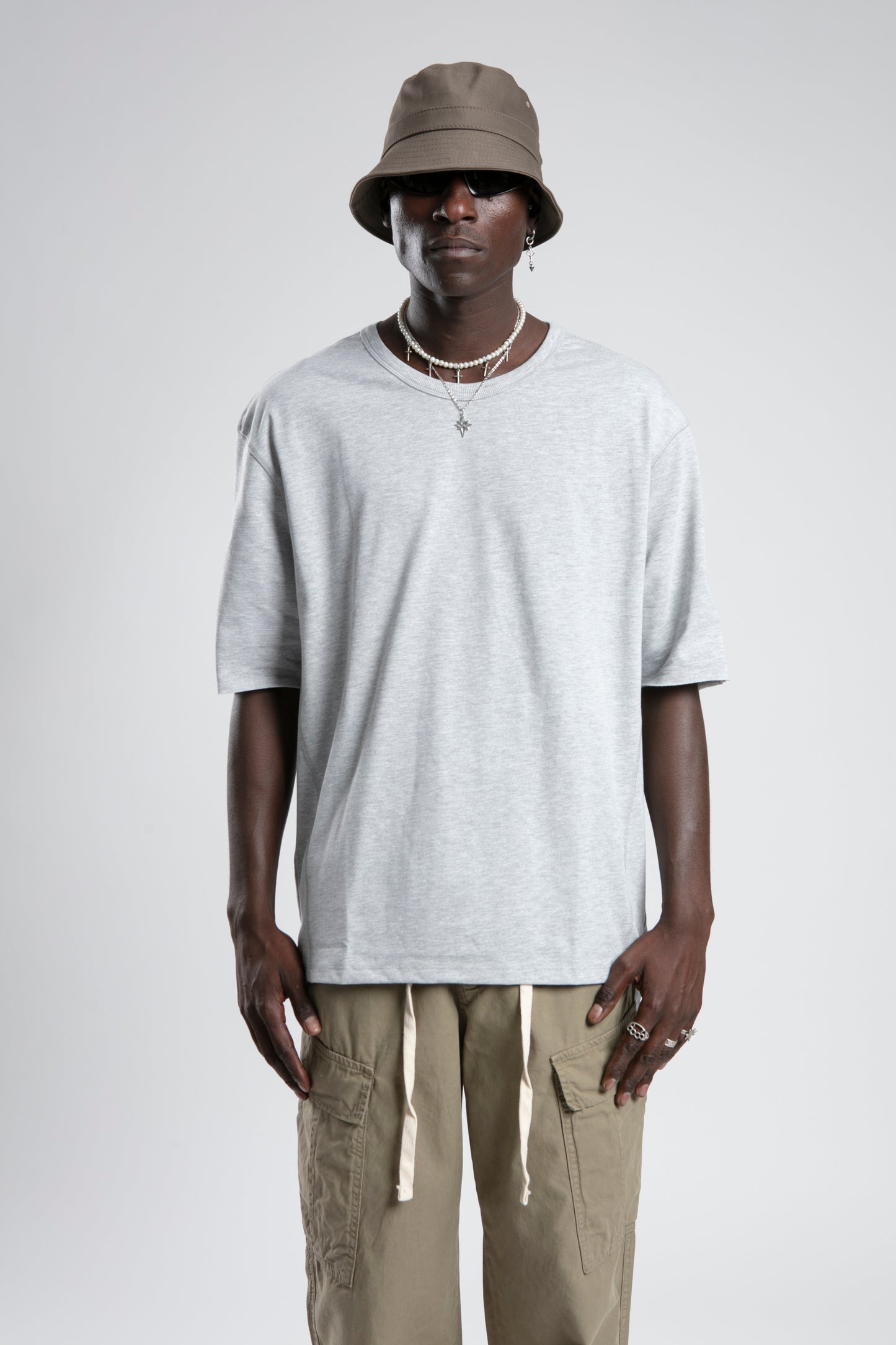T-shirt - Classic Comfort - Grey