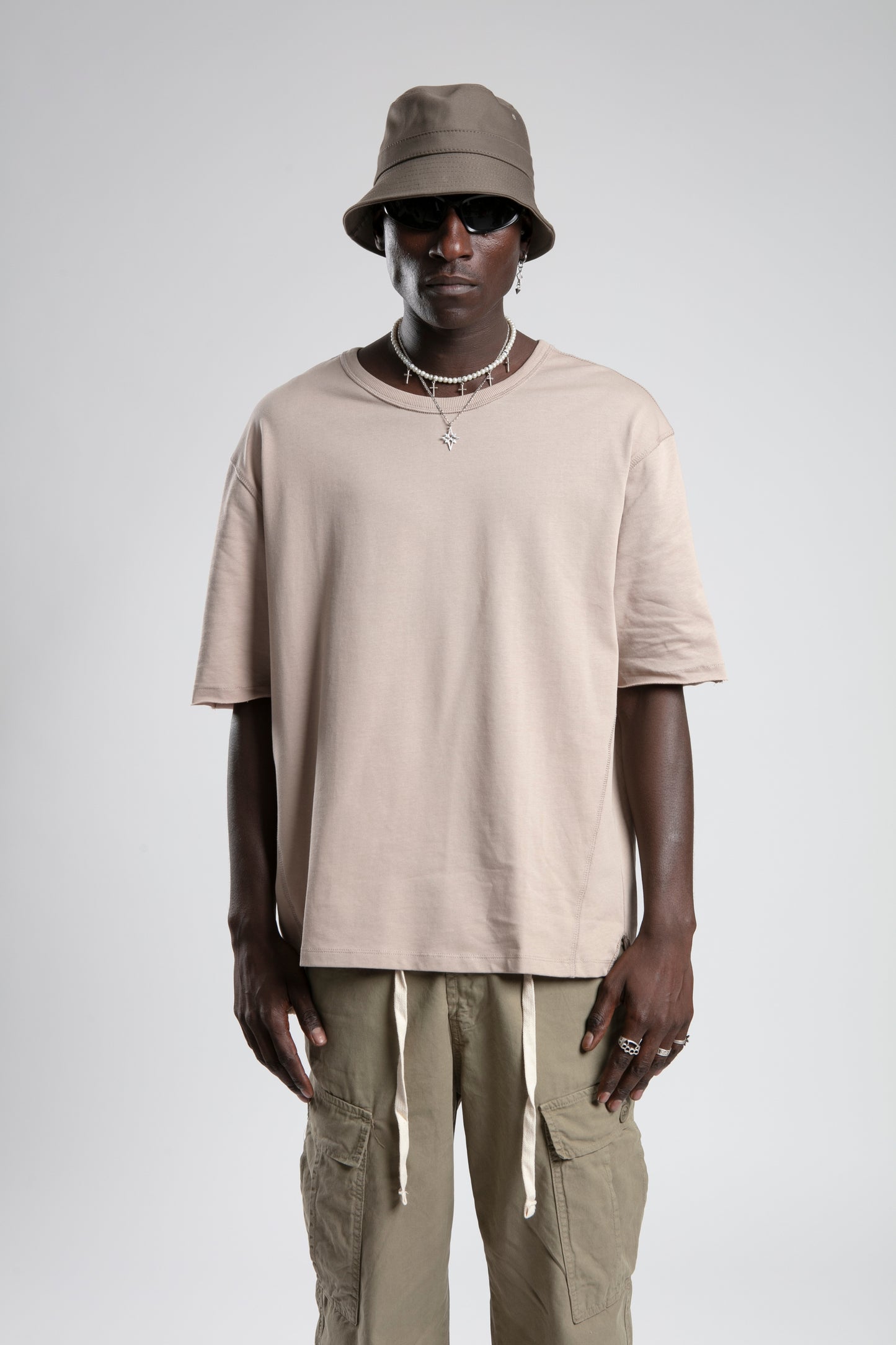 T-shirt - Classic Comfort - Brown