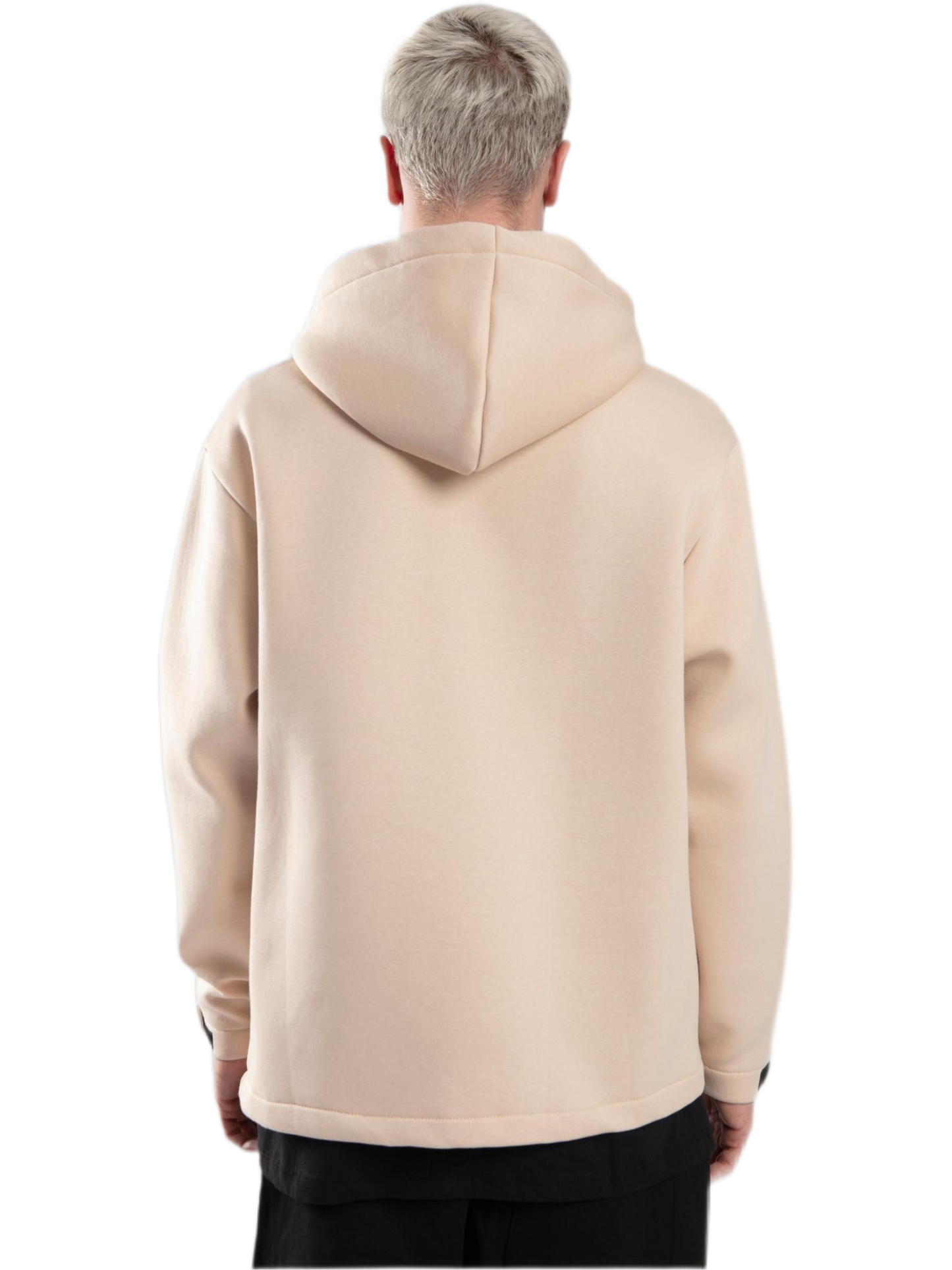 Zip-up Hoodie - Basic - Beige