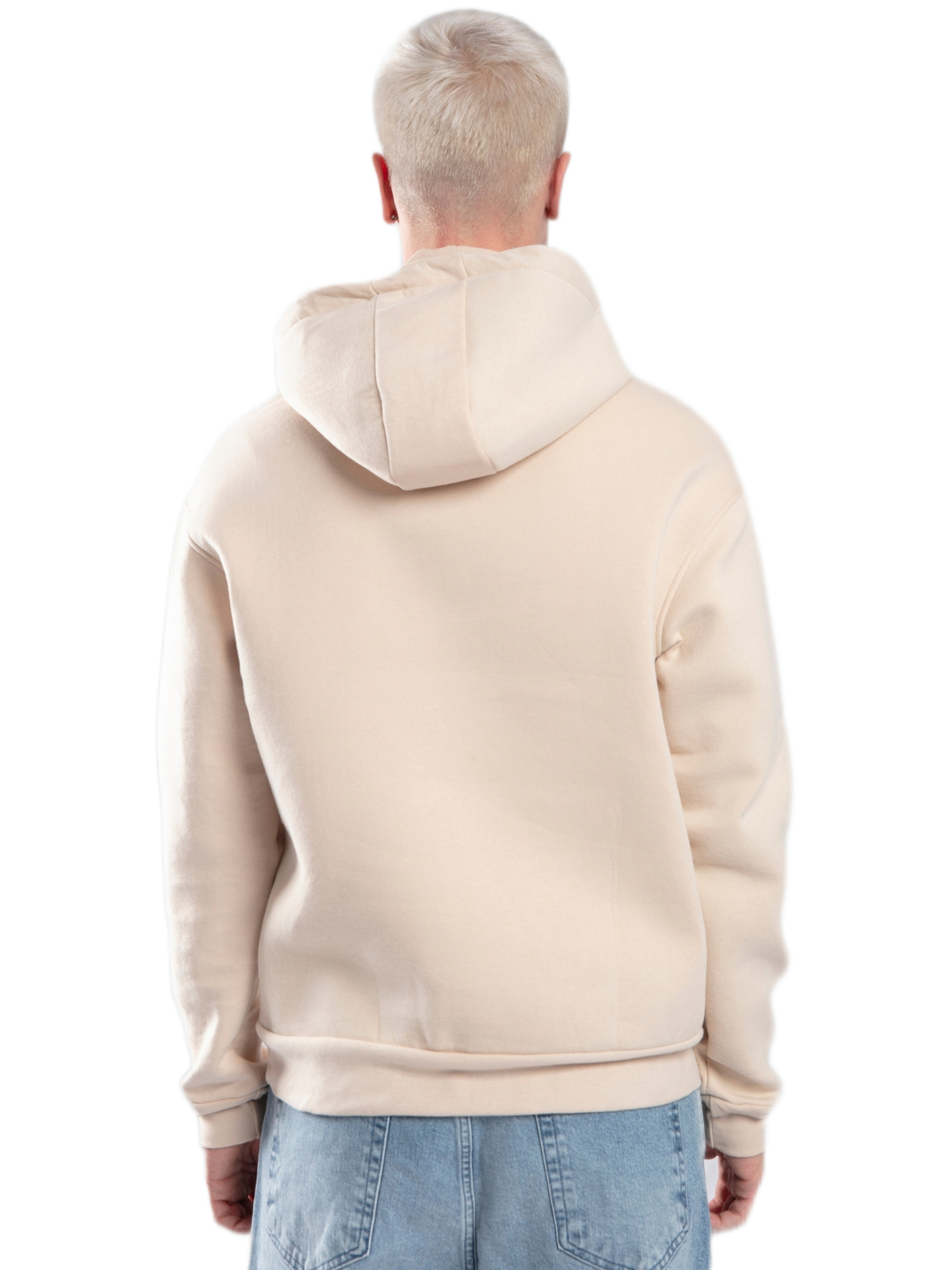 Turtleneck Hoodie - Basic - Beige