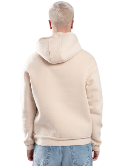 Turtleneck Hoodie - Basic - Beige