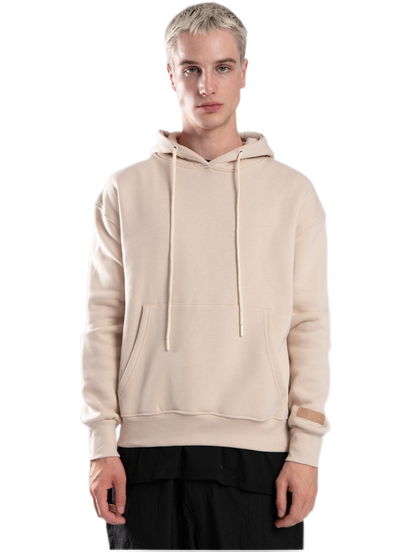 Hoodie - Basic - Beige