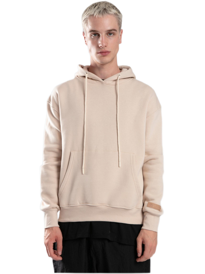 Hoodie - Basic - Beige