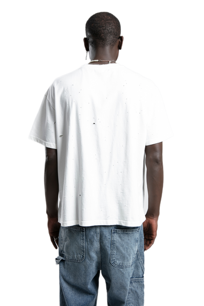 T-shirt - Holey Comfort - White