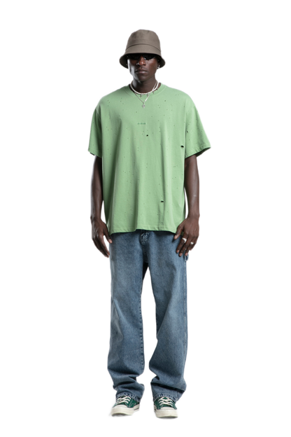 T-shirt - Holey Comfort - Green