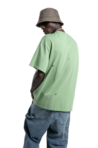 T-shirt - Holey Comfort - Green