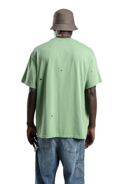 T-shirt - Holey Comfort - Green