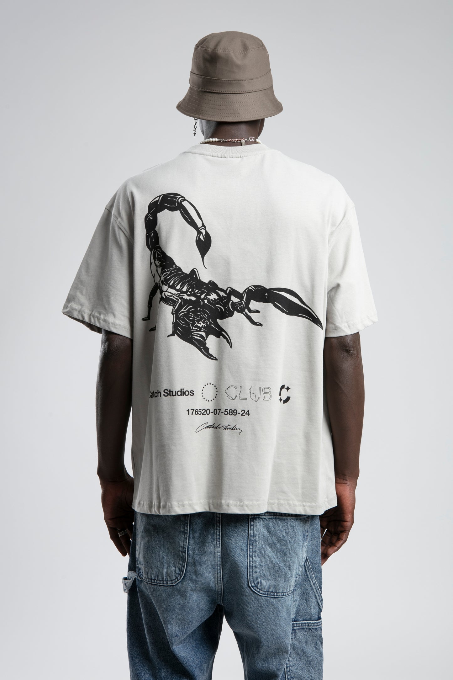 T-shirt - Scorpion - Grey