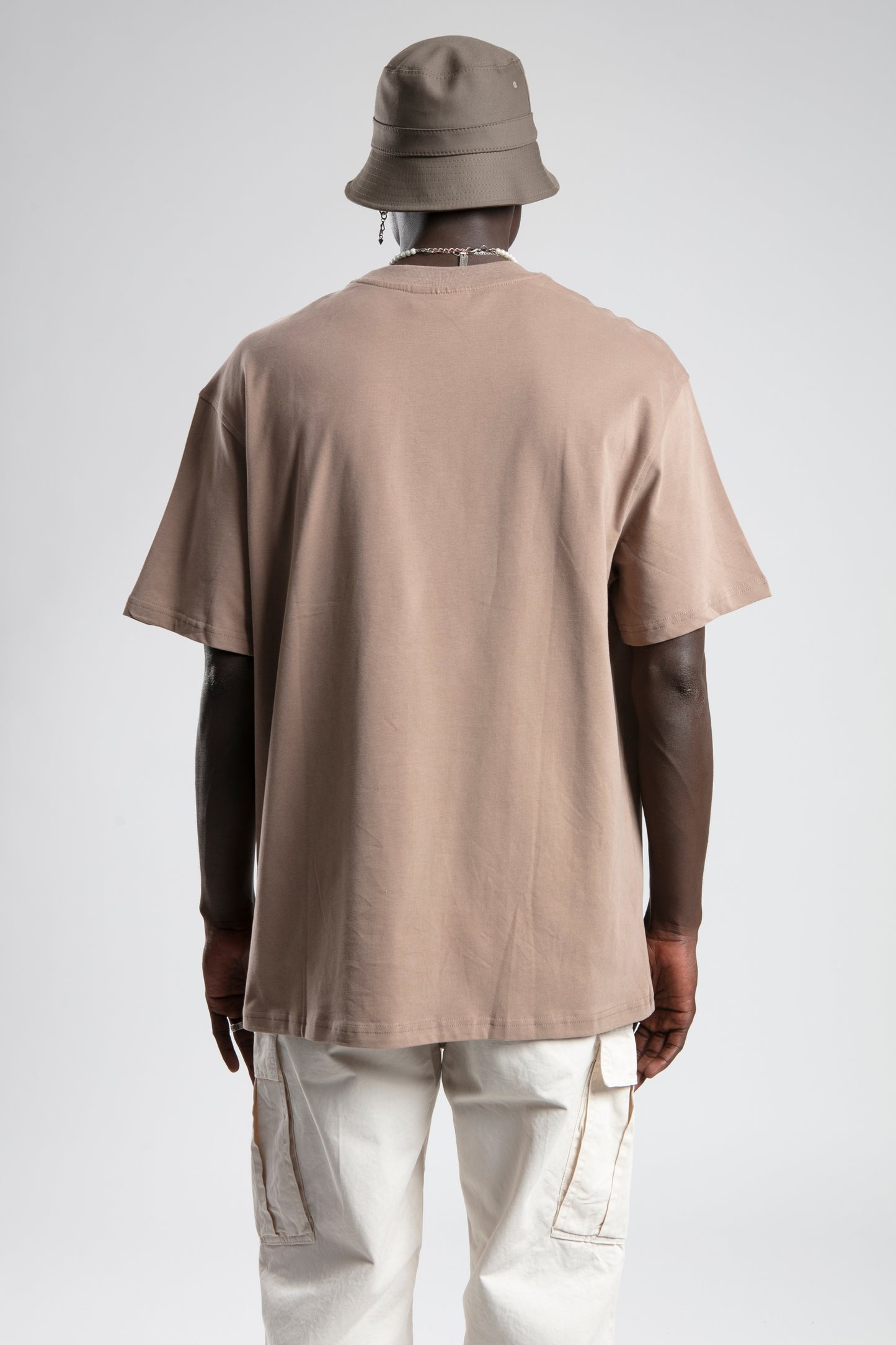 T-shirt - Plain - Beige