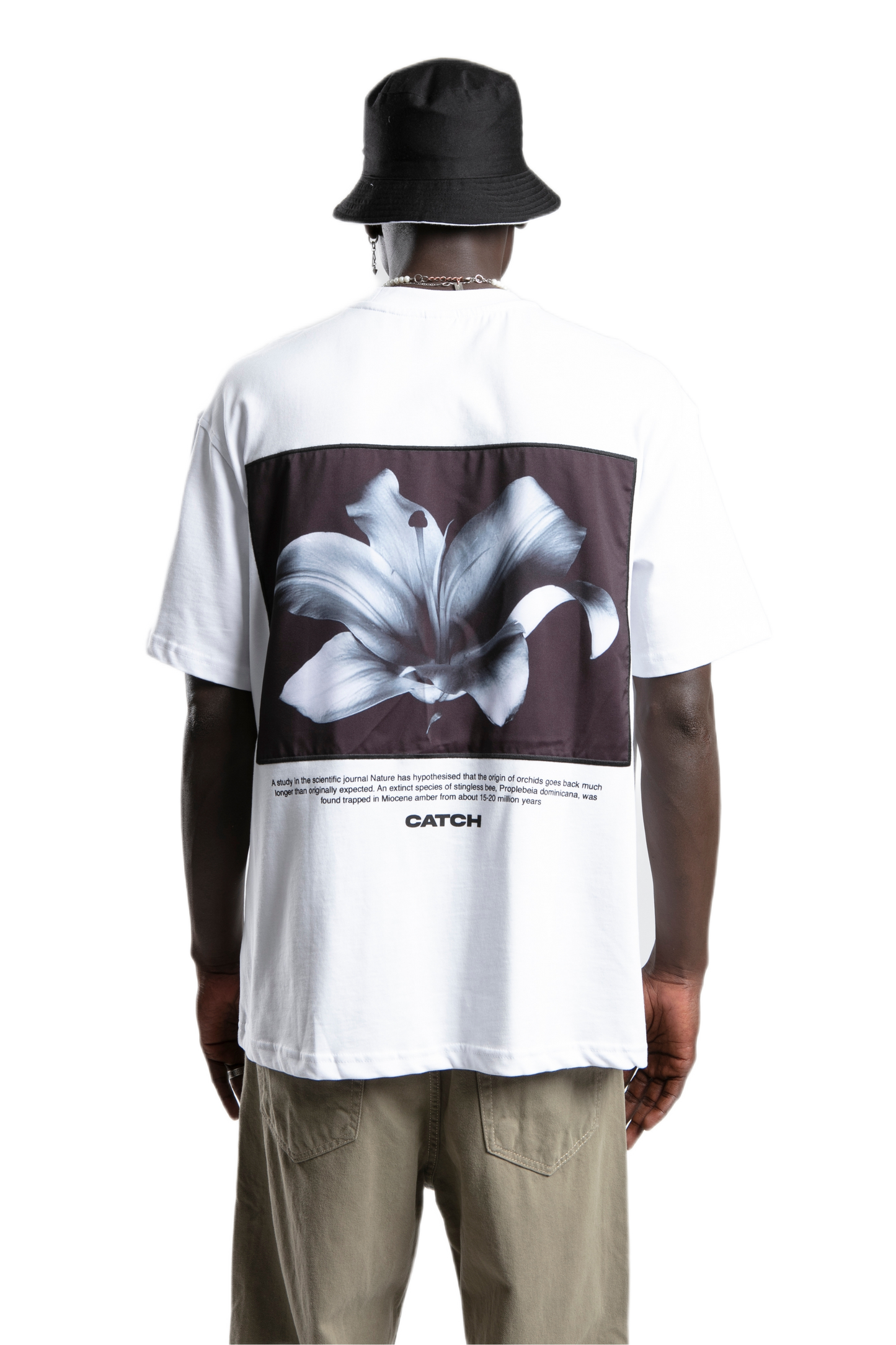 T-shirt - Origin of Orchids - White