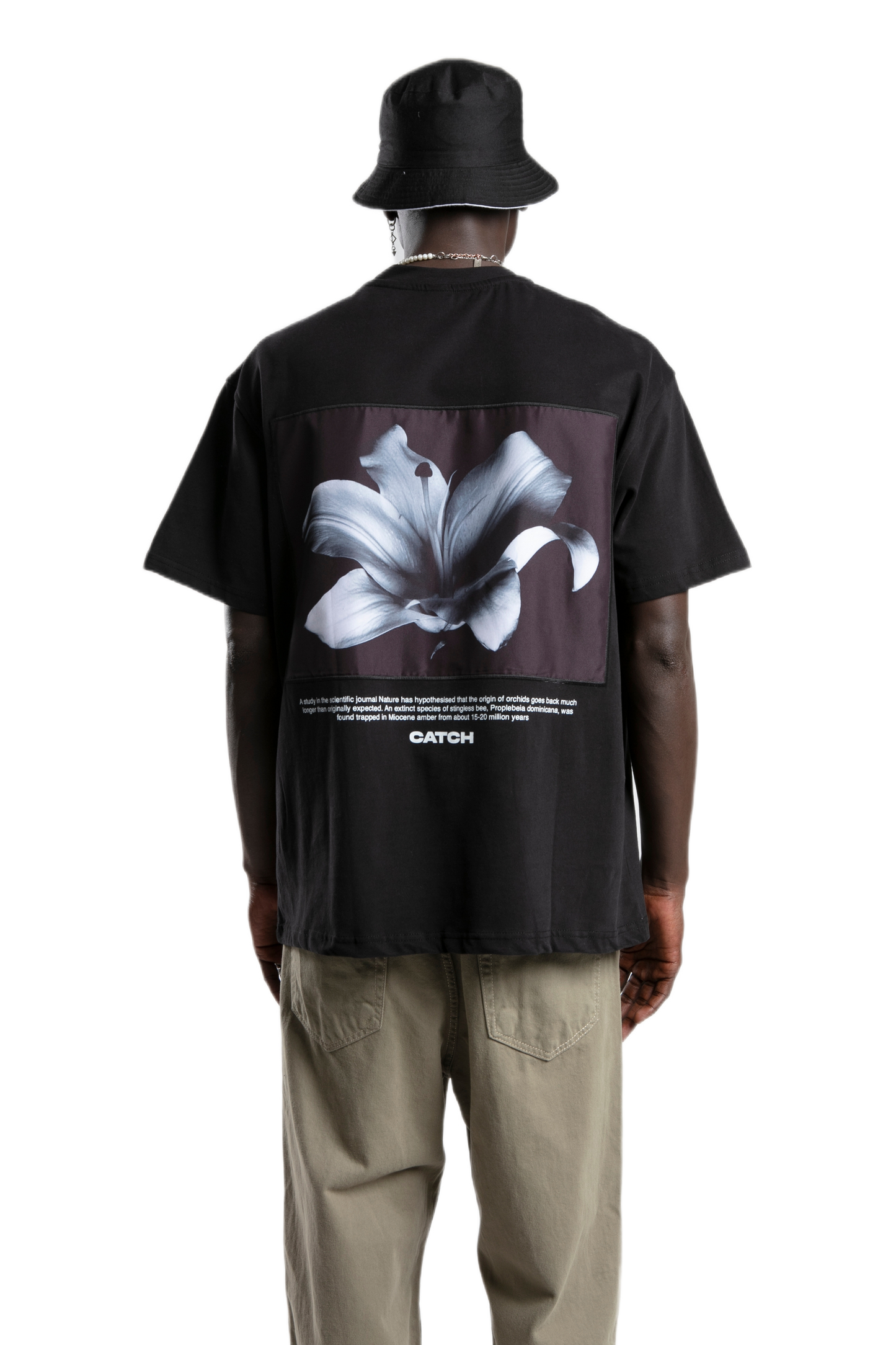 T-shirt - Origin of Orchids - Black