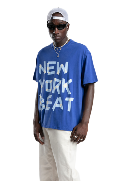 T-shirt - NY Beat - Blue