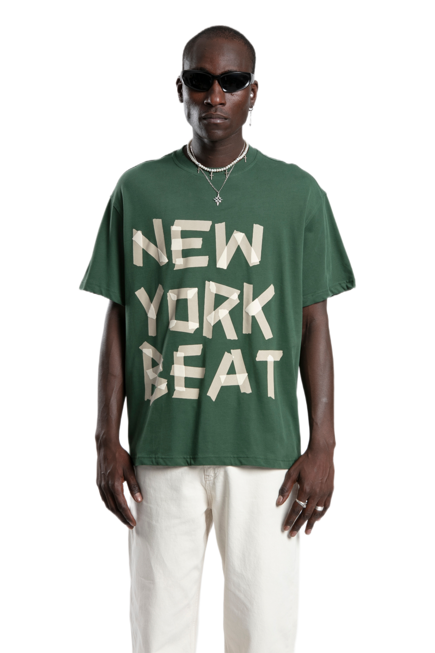 T-shirt - NY Beat - Green