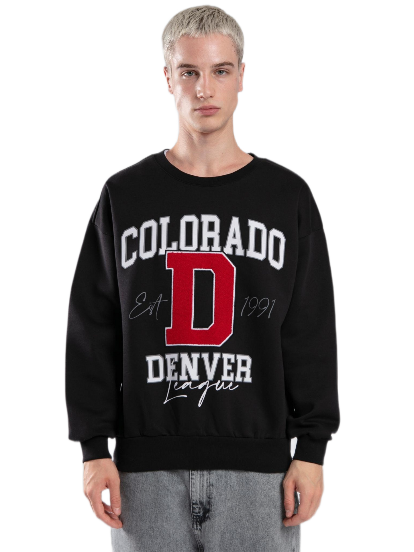 Crewneck Sweater - Colorado - Black