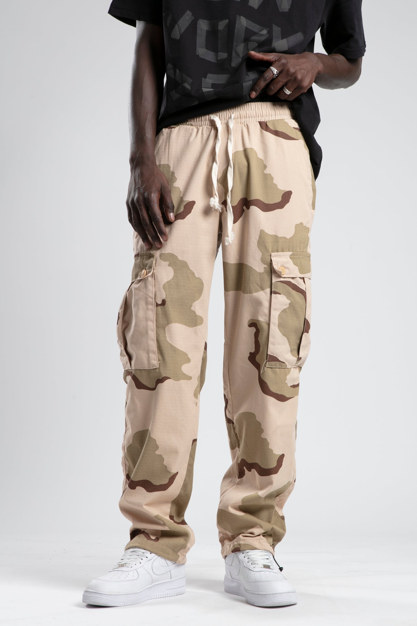 Cargo Pants - Camo - Sand