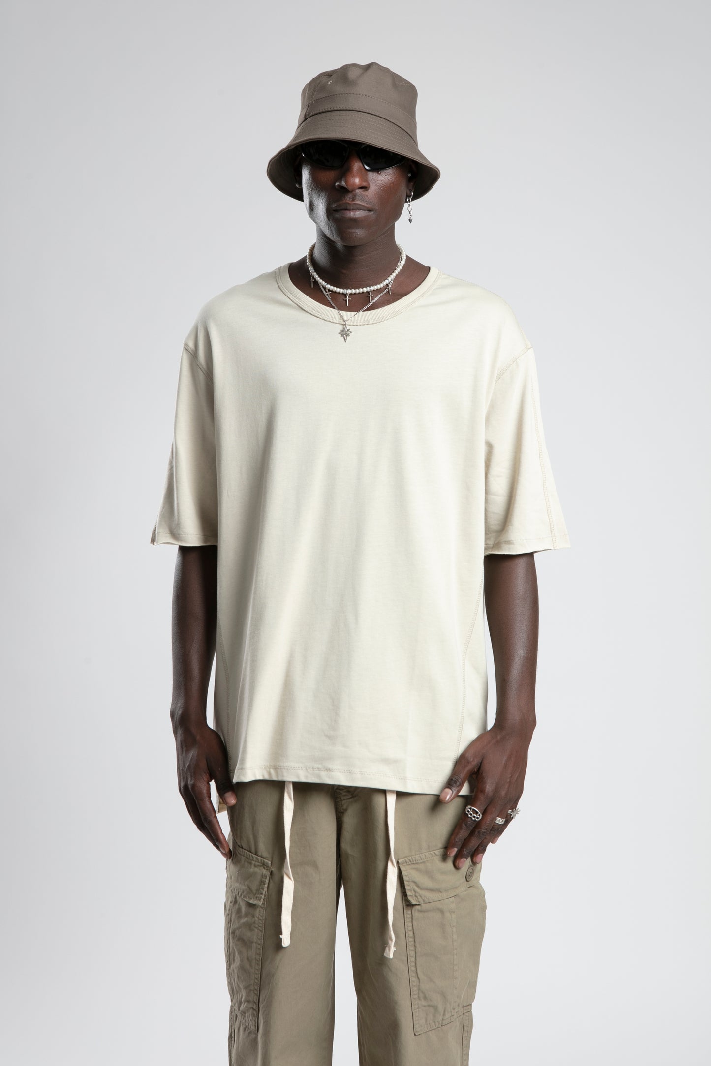 T-shirt - Classic Comfort - Off White