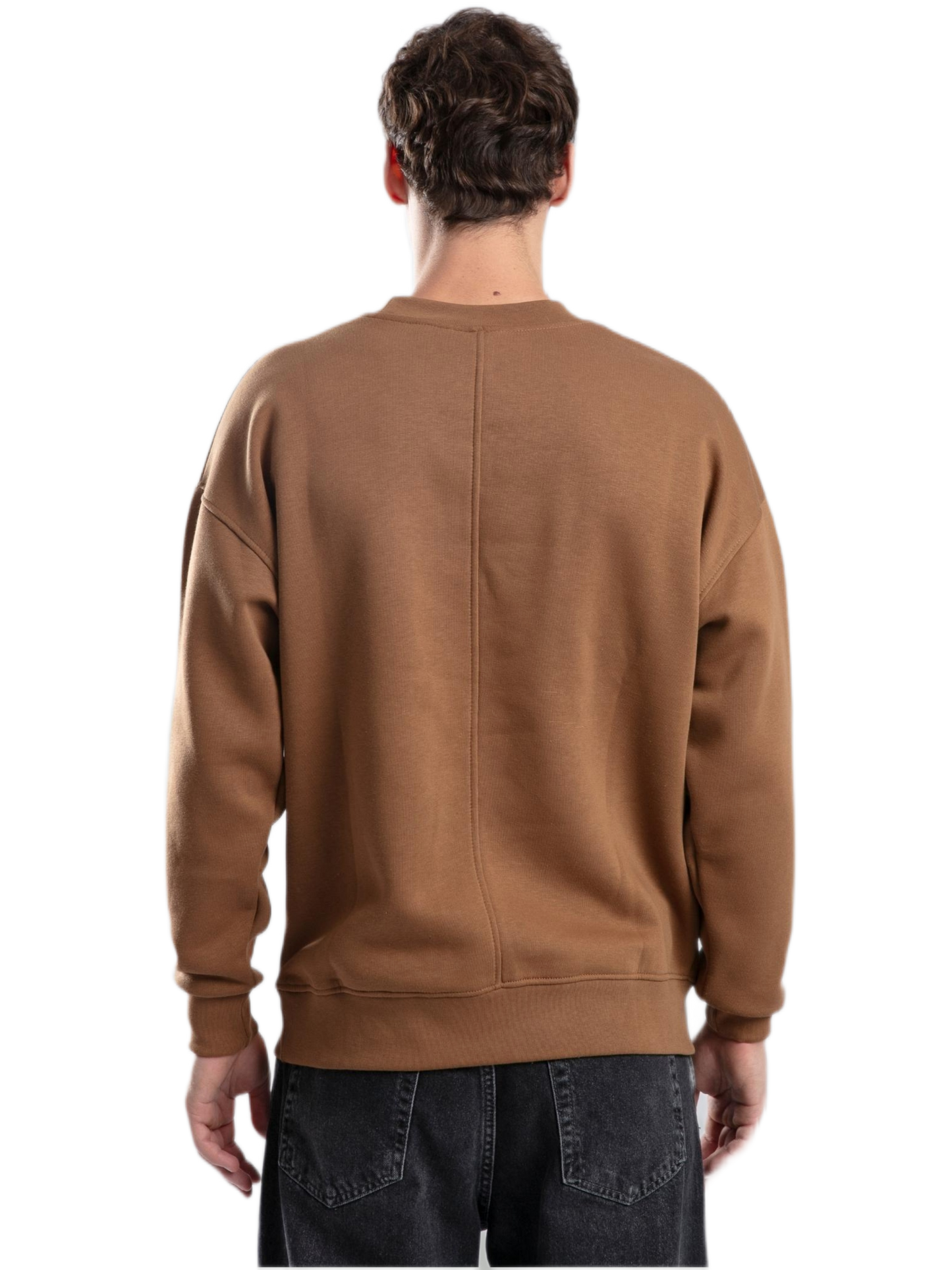 Crewneck Sweater - Basic - Camel