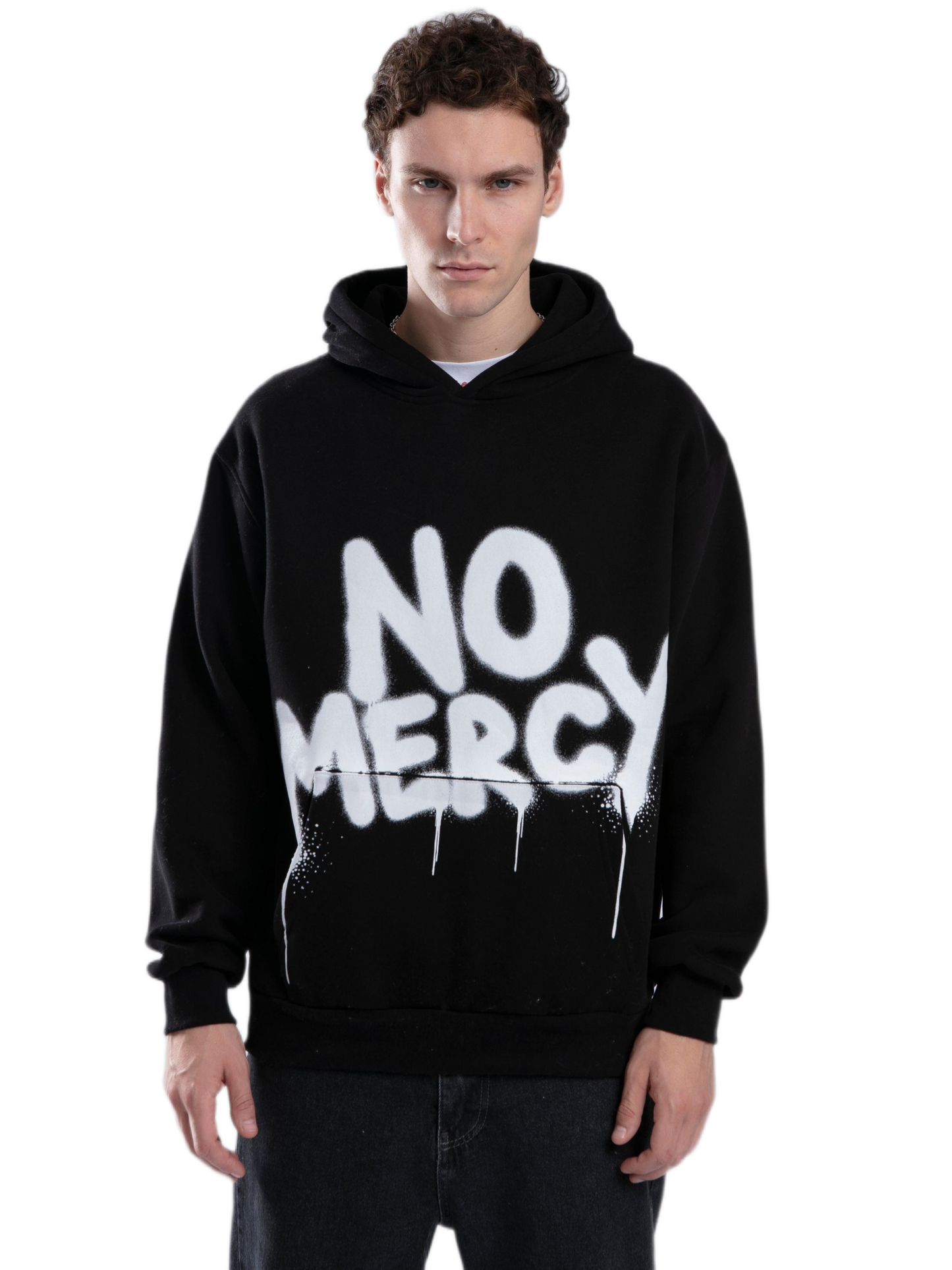 Hoodie - No Mercy - Black