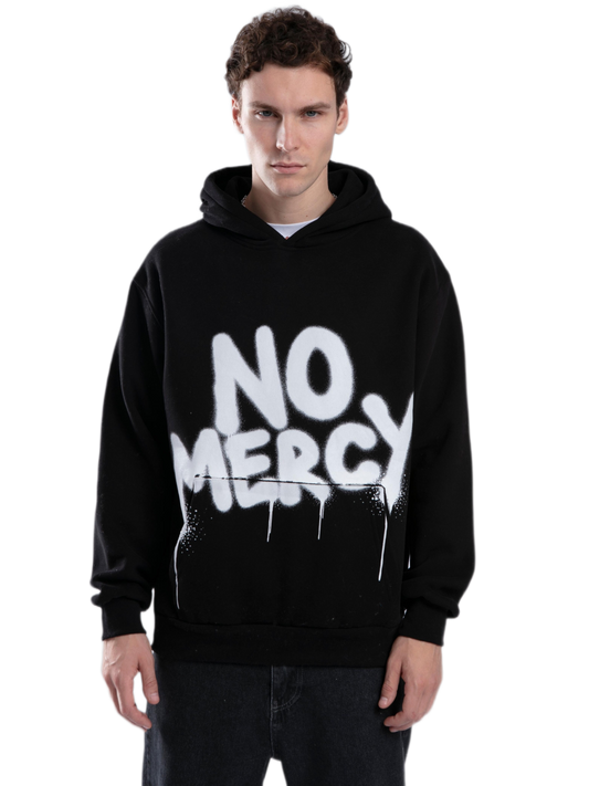 Hoodie - No Mercy - Black