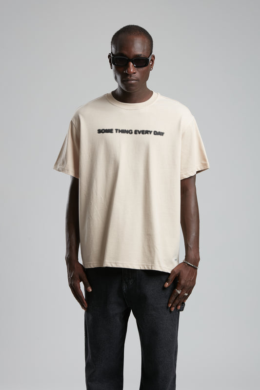 T-shirt - STED - Beige