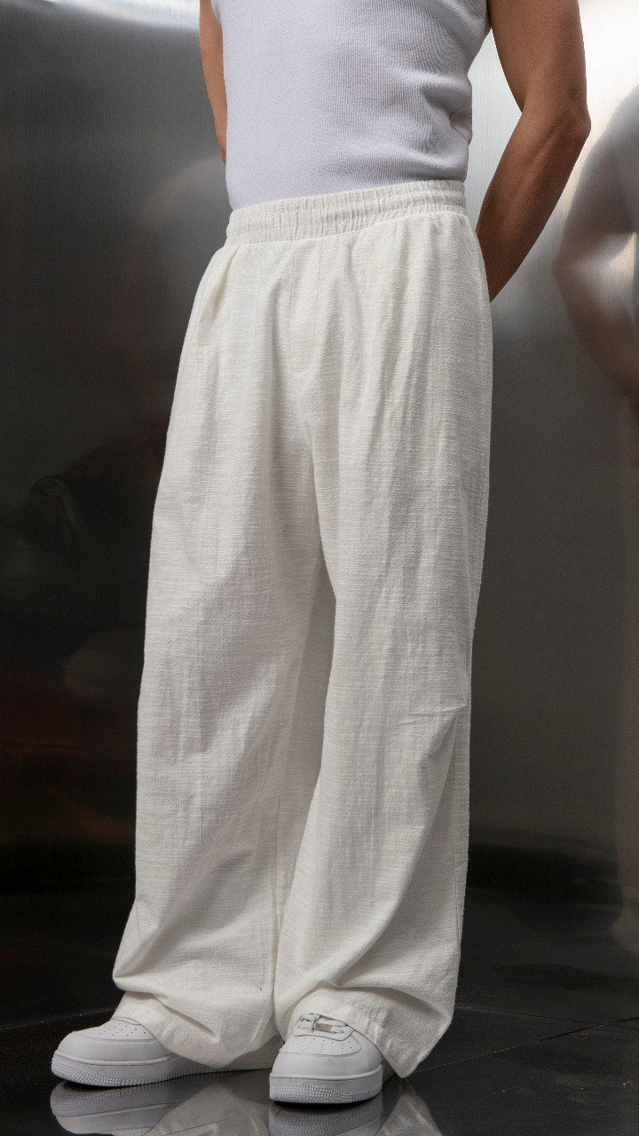 Pants - Linen - Ecru