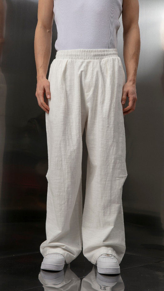 Pants - Linen - Ecru