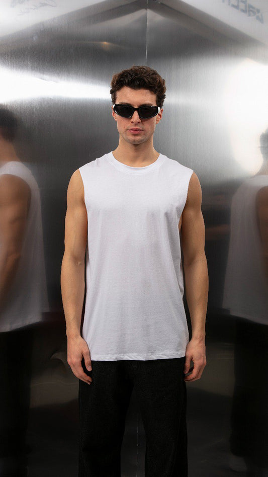 Tanktop - Plain - White