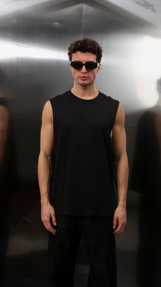 Tanktop - Plain - Black